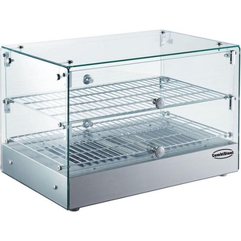 Professionele Warmhoudvitrine 50L | Combisteel | 7487.0125 | Horeca