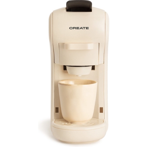 CREATE - Koffiemachine - Koffiecupmachine - Capsule Koffiezetapparaat - Nespresso, Dolce Gusto - 1450W - Gebroken wit - POTTS STYLANCE