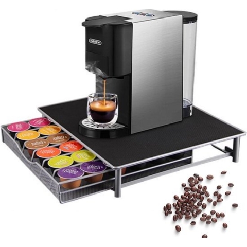 Dripio 4 in 1 Koffiemachine - Koffiezetapparaat - Koffie Automaat - Automatisch - Nespresso - Dolce Gusto - Koffiepoeder - Koffiepads - Met Capsule Houder