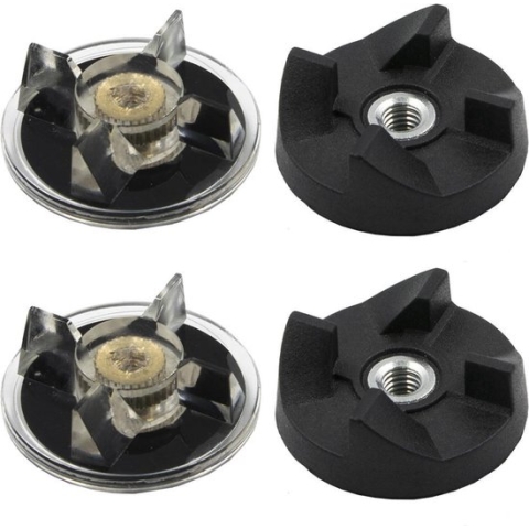 2x Base Gear en Extractor Blade Gear Vervangend Onderdeel voor Magic Bullet Blender