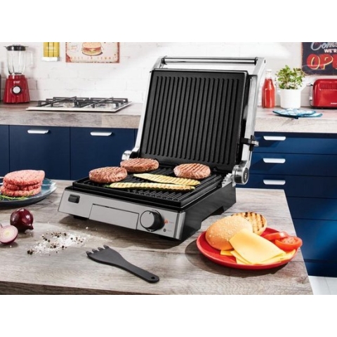Contactgrill 3-in-1 -  paninigrill - tafelgrill 2000W - Tosti ijzer - grill - comfortgrill - grillplaat