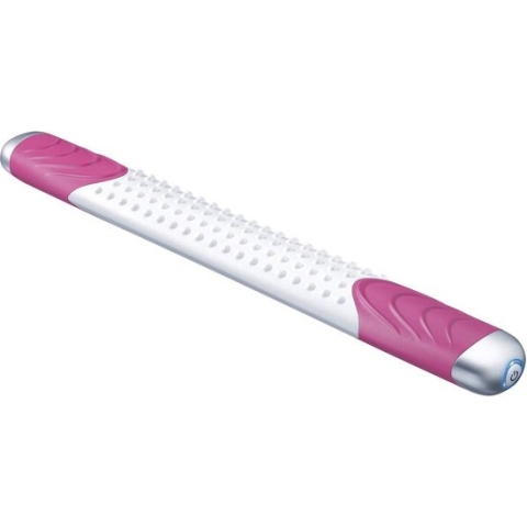 Beurer cellulite releaZer® compact Anticellulite-apparaat - Elektrisch massageapparaat - Klinisch getest - 2 Programma's - 3 Intensiteitsniveaus - 4 x Behandeloppervlak - Waterproof - L: 40 cm - Incl. netadapter - 3 Jaar garantie - Wit/roze