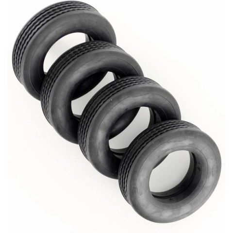 Veroma 1:16 Dieplader Banden Massief rubber 14 mm 4 stuk(s)