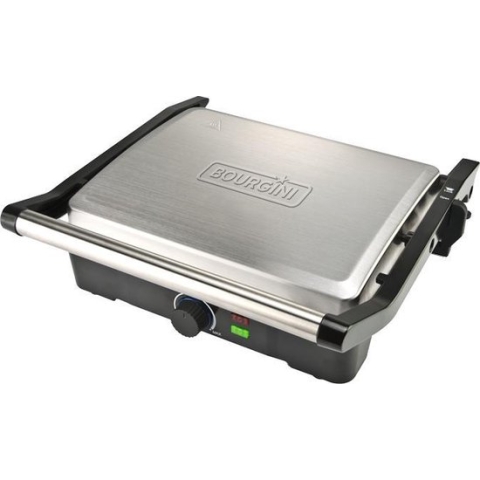 Bourgini Classic - Panini grill - Tosti grill - Contactgrill - 2000W