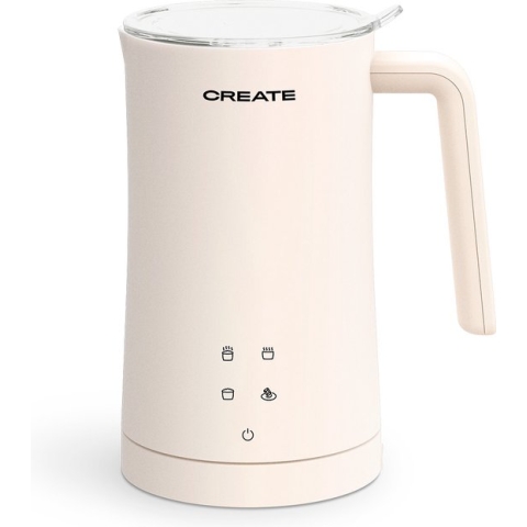 CREATE - Verwarmer voor melkopschuimer - 580ml - 75 °C - Gebroken wit - MILK FROTHER STUDIO