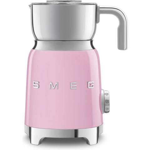 SMEG MFF11PKEU - Melkopschuimer - Roze - 6 functies