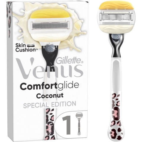 Gillette Venus Comfortglide Coconut - 1 Scheermes - 1 Scheermesje