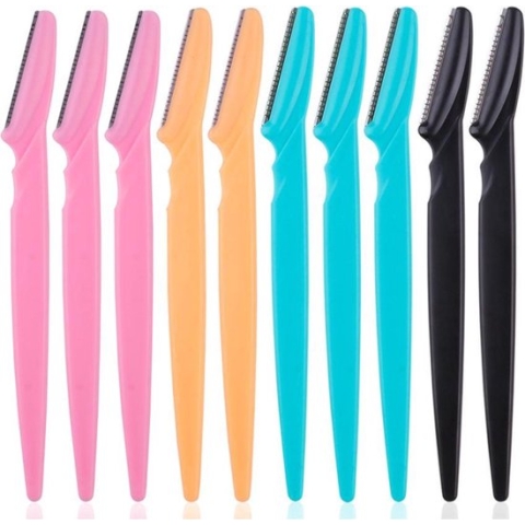 *** 14 Wenkbrauw scheermesjes - Gezicht ontharing - Haar verwijdering - Scheermesje - van Heble® ***