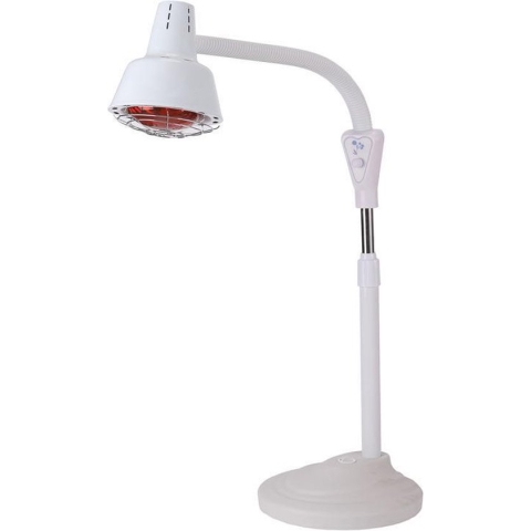Infraroodlamp 275W - Warmtelamp tegen spier- en gewrichtspijn - Infraroodtherapie - Wit