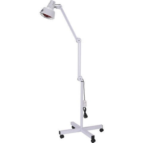Infraroodlamp 275W - Warmtelamp tegen spier- en gewrichtspijn - Infraroodtherapie - Wit