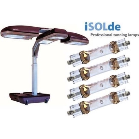 Set van 4 x ISOLDE CLEO HPA 400 S lampen voor Sunmobile