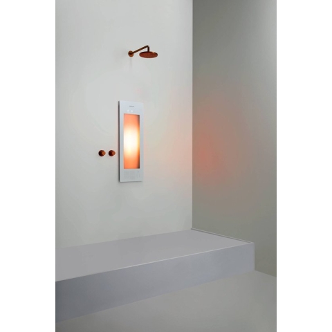 Sunshower One S inbouw met infrarood white