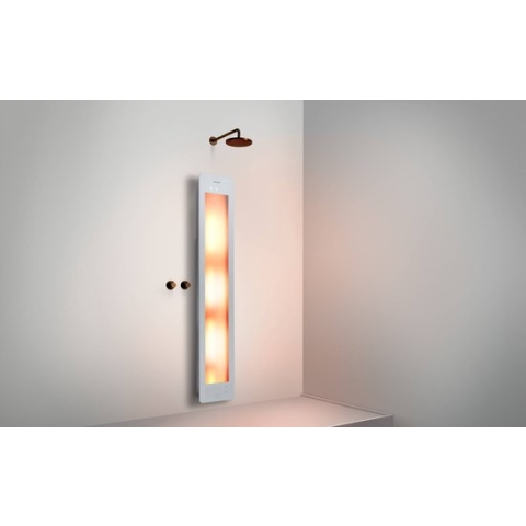 Sunshower One L opbouw vlak met infrarood white
