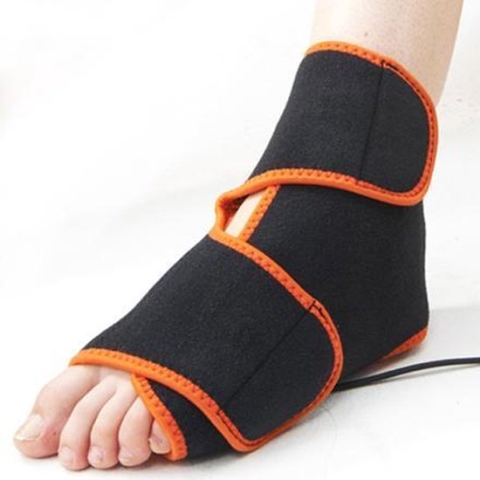 Thermedic ProWrap 170 Enkel Brace. Pijnbestrijding. Infrarood warmte-therapie gericht op achillespees, enkelverstuiking, enkelverzwikking, artritis. Ook spierpijn, gewrichtspijn, doorbloeding, blessures, weefselherstel e.d.