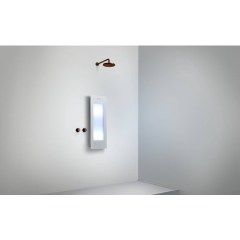 Sunshower Plus S opbouw vlak met infrarood en UV-licht white