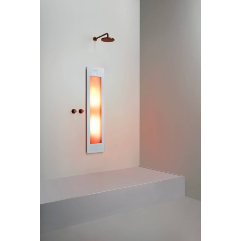 Sunshower One M inbouw met infrarood white