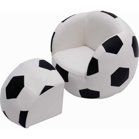 Kinderbank model voetbal, Kinder Fauteuil, kinder sofa