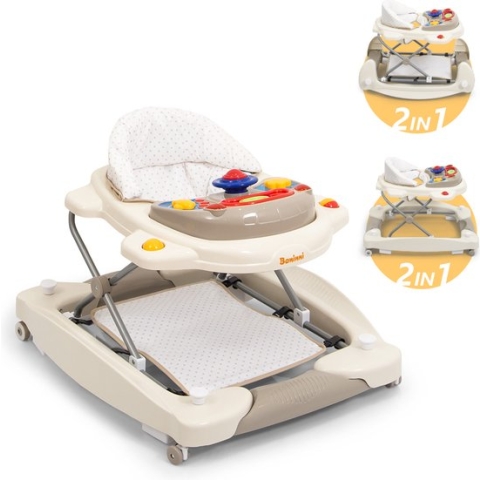 Baninni Loopstoel Classic 2-in-1 Beige
