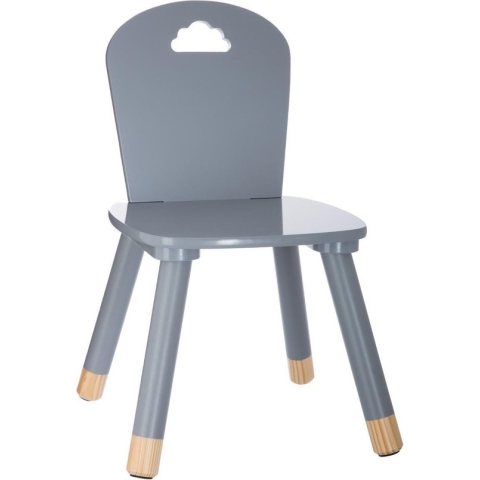 Sphera Kinderstoel Grijs - 50x30x30 cm