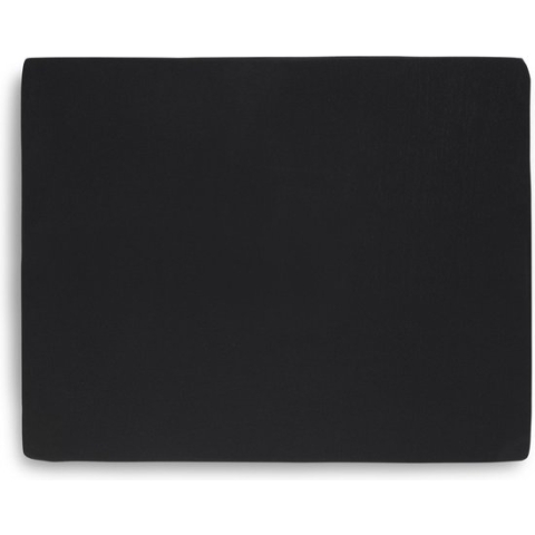Jollein - Baby Hoeslaken Boxmatras Jersey (Black) - Katoen - Hoeslaken Box - 75x95cm