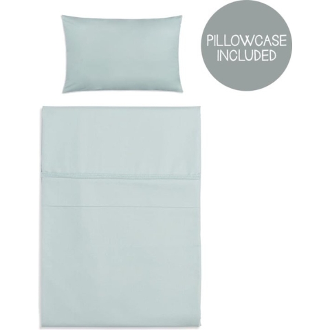 Baby's Only Baby dekbedovertrek ledikant - baby deken Soft Cotton - Mint - 100x135 cm