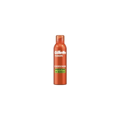 Gillette Fusion Scheerschuim Met Amandelolie - Voor De Gevoelige Huid - 250 ml