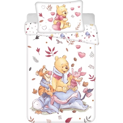 Winnie The Pooh BABY dekbedovertrek 100x135 cm + Kussensloop 40x60 cm