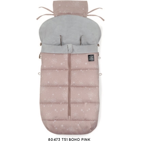 Jane Universal Fleece Kinderwagen Slaapzak Pink (2019)