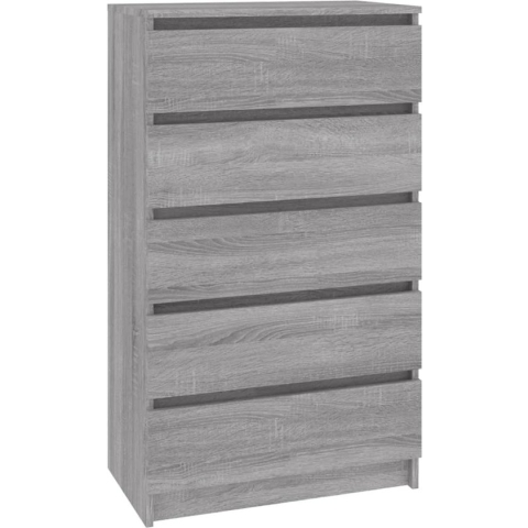 vidaXL-Ladekast-60x36x103-cm-bewerkt-hout-grijs-sonoma-eikenkleurig