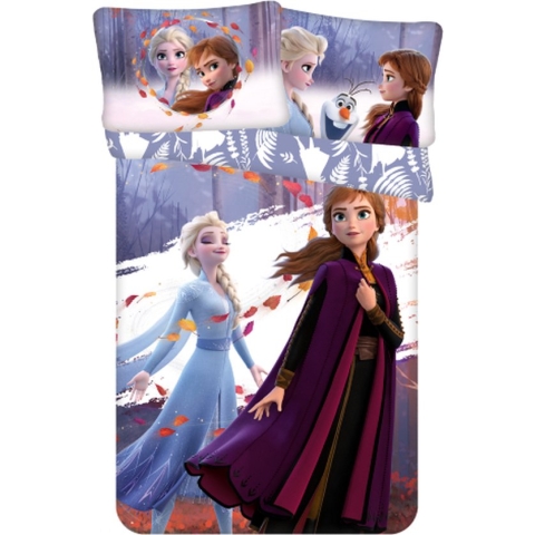 Disney Frozen BABY Dekbedovertrek Wind - 100 x 135 cm - Katoen