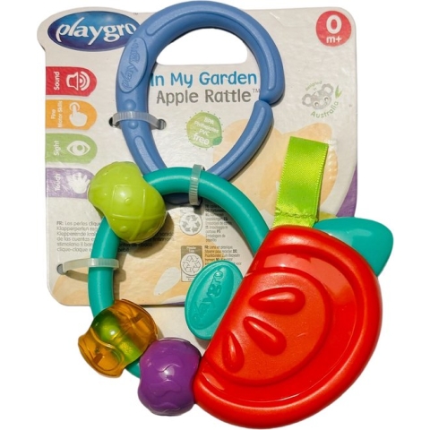 Playgro - Bijtring - Apple Rattle