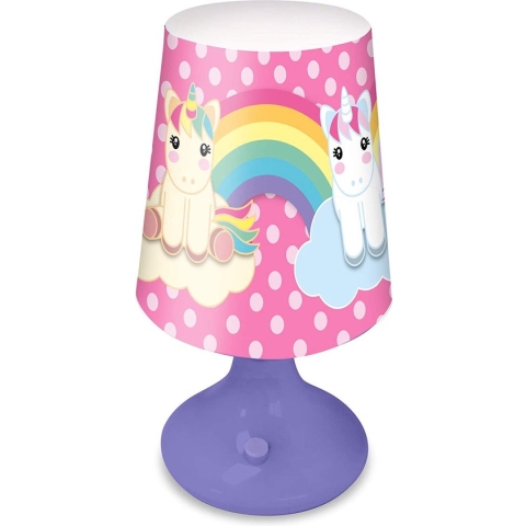 Unicorn Tafellamp - 18 cm - Paars