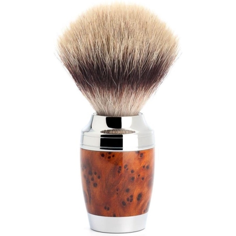 Muhle Stylo scheerkwast synthetisch haar Thujahout