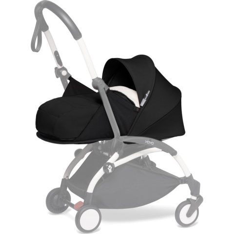 BABYZEN YOYO 0+ Newborn Pack, Black - Dit pakket bevat een matras, zonnekap, hoofdsteun & deken - Vereist een YOYO2-frame (apart verkrijgbaar)