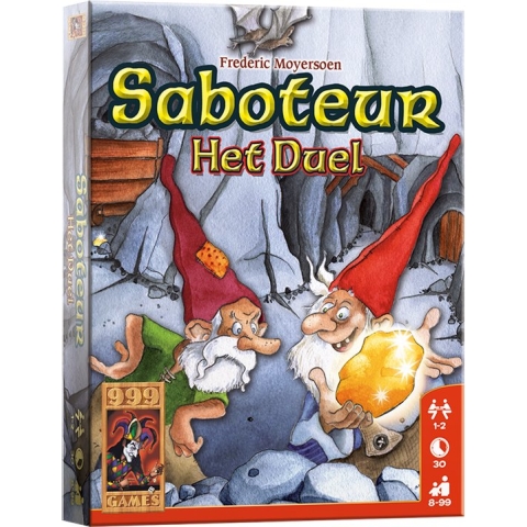 Saboteur: Het duel Kaartspel