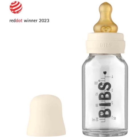 Bibs Ivory 110 ml Glazen Fles 5013216