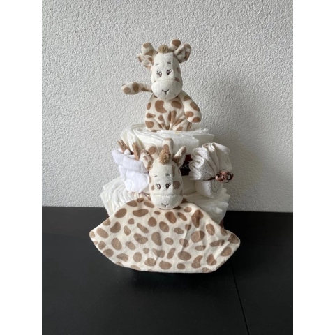 2-Laags Neutrale Luiertaart Giraffe
