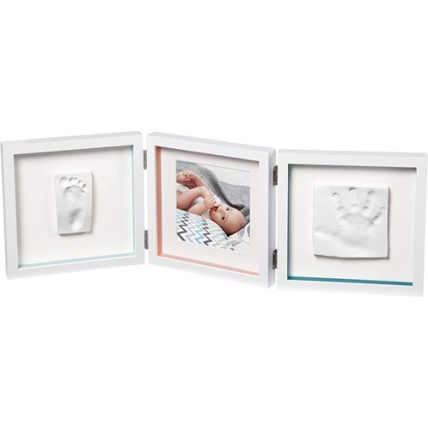 Babyfotolijst Set \ posters voor de kinderkamer - Baby Hand en Footprint Kit \ kit voor pasgeboren jongens/meisjes - baby fotolijst, Fotolijstplank