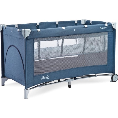 Baby Nora Ledikant Reisbedje Basic Plus - Marineblauw - Wieg