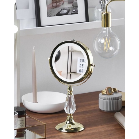 MAURY - make-up spiegel - Goud - IJzer