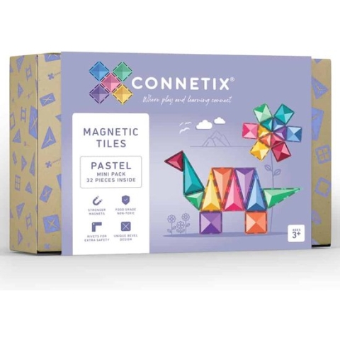 Connetix Tiles - Pastel Mini Pack - 32 stuks