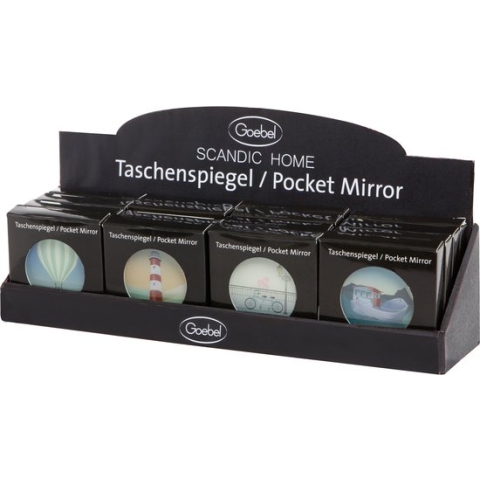 Goebel - Scandic Home | Display Make-Up Zakspiegels Assortiment | 16 stuks