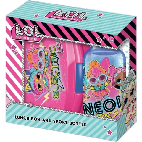 L.O.L. Suprise - Lunchbox met drinkfles - 400ml