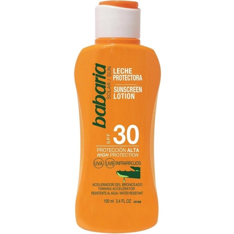 Babaria Aloe Vera Leche Protectora Spf30 Proteccion Alta 300ml