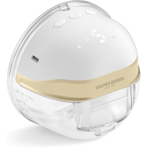 Vulpes Goods® BabyCare - Elektrische Draadloze Borstkolf - Handsfree & Draagbaar – BPA-Vrij - Incl. 30 moedermelk bewaarzakjes, Borstvoeding informatie, Reistas & Borstschildverkleiners - PRO versie
