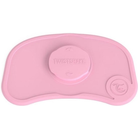 Twistshake klikmat mini pastel roos