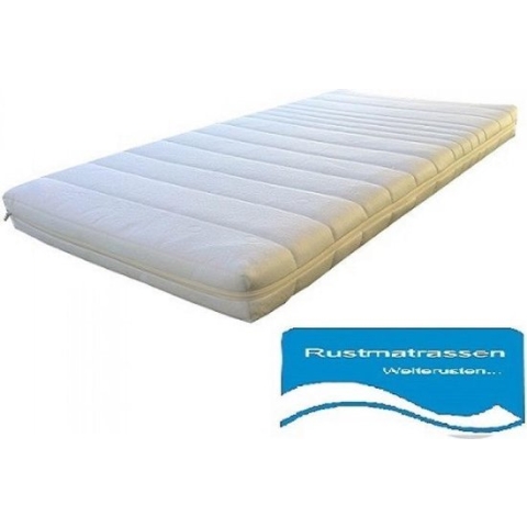 Ledikant Matras 60x120 x10 cm-Koudschuim-Anti-allergische wasbare hoes met rits.