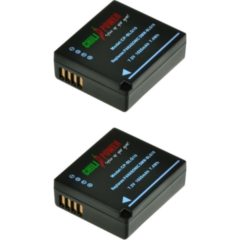 ChiliPower DMW-BLG10 accu voor Panasonic - 1025mAh - 2-Pack