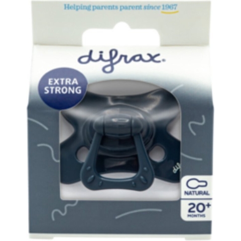Difrax Fopspeen - Natural - 20+ maanden - Siliconen - Blackberry - 1 stuk