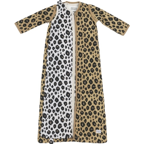 Meyco Baby Leopard baby slaapzak 4 seizoenen - multicolour